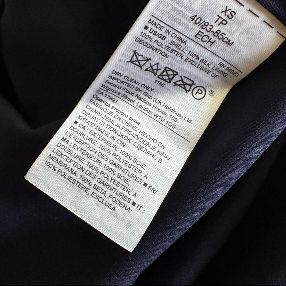 Banana Republic Silk Off The Shoulder Mini Dress - Picture 8 of 9
